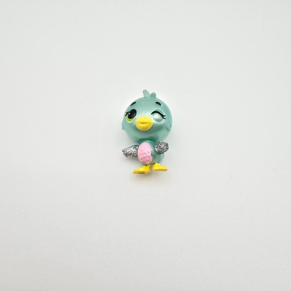 Hatchimals CollEGGtibles Season 2 Teal Glitter Hummingbird Mini Figure 71204BFT